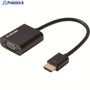 ELECOM HDMIpVGAϊA_v^ AD-HDMIVGABK2 1 204-3909