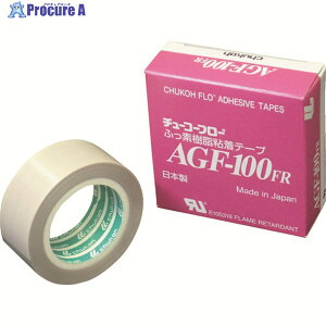 chukoh �t�b�f����(�e�t����PTFE��)�K���X�N���X�S���e�[�v AGF�[100FR 0.30t×25w×5m AGF100FR30X25X5 1�� ��207-2488