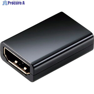 ELECOM HDMI�����A�_�v�^�[ �X�g���[�g �X�����^�C�v �u���b�N AD-HDAASS01BK 1�� ��369-1880�y������ϕs�z