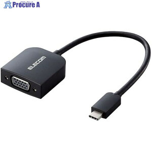 ELECOM Type-CfϊA_v^ TypeC-VGA ubN AD-CVGABK3 1 503-5108