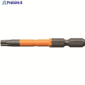 アネックス 片頭ドライバービット(ヘックスローブタイプ) 1本組 穴なし T27×全長65mm ACTX-2765N 1本 ▼753-6577