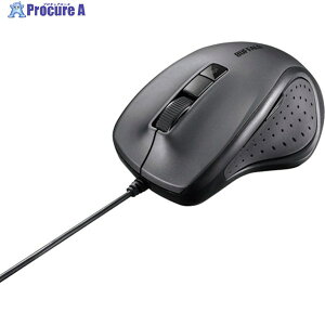BUFFALO �L��BlueLED���w���}�E�X �É�/5�{�^��/DPI�؂�ւ��{�^�� �u���b�N BSMBU300BK 1�� ��362-8386