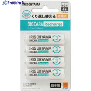 IRIS 578036 �r�b�N�L���p ���`���[�W �P3�`�j�b�P�����f�d�r 4�{�p�b�N BCR-R3MH/4B 1�p�b�N ��364-9470
