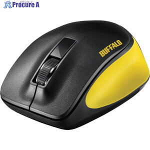 BUFFALO ���� BlueLED 3�{�^�� �v���~�A���t�B�b�g�}�E�X �C�G���[ BSMBW300MYE 1�� ��417-0699