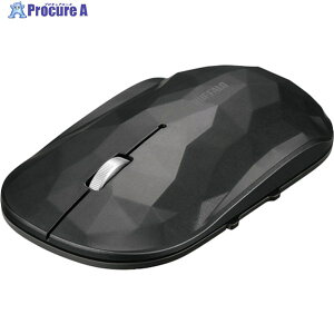 BUFFALO ���^ 5�{�^�� Bluetooth BlueLED�}�E�X �W�I���g���[ �u���b�N BSMBB530GBK 1�� ��417-0707