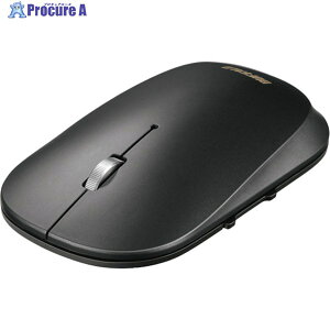 BUFFALO ���^ 5�{�^�� Bluetooth BlueLED�}�E�X �m�[�}�� �u���b�N BSMBB530NBK 1�� ��417-2202