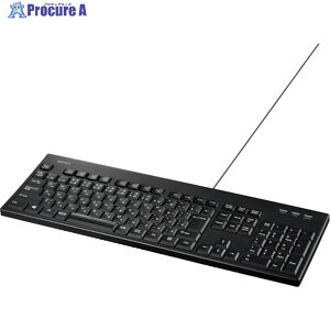 BUFFALO �y���Ԍ������2026�N3�����܂Łz �L���t���L�[�{�[�h �h���h�o�R�ێd�l �u���b�N BSKBU520BK 1�� ��417-2247