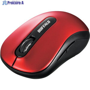 BUFFALO ���� 5�{�^�� BlueLED�}�E�X ���b�h BSMBW310RD 1�� ��417-3774