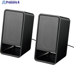 BUFFALO PC�p�X�s�[�J�[ USB�d���w�b�h�z���o�͑Ή� �u���b�N BSSP300UBK 1�� ��418-6312