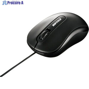 BUFFALO �L�� ���w���}�E�X 3�{�^���^�C�v M�T�C�Y �u���b�N BSMOU050MBKZ 1�� ��418-6317