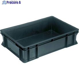 RISU BE型導電性コンテナ 133508 コンテナーB-56-2導電ブラック BE-56-2 1個 ▼423-1929