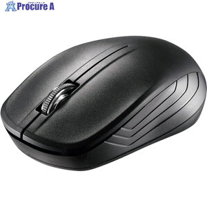 BUFFALO ����(2.4GHz)IR LED�}�E�X 3�{�^���^�C�v �ȈՃp�b�P�[�W���f�� �u���b�N BSMRW21BKZ 1�� ��428-4193