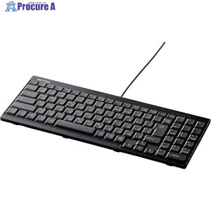 BUFFALO USB�ڑ� �L���X�����L�[�{�[�h �u���b�N BSKBU14BK 1�� ��430-5304