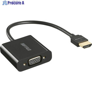 BUFFALO HDMI to VGAϊA_v^[ 0.15m ubN BHDVGBK 1 452-9098