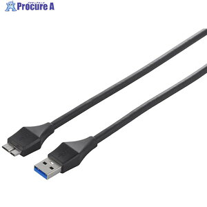 BUFFALO jo[TRlN^[ USB3.0 A to microB P[u 3.0m ubN BSUAMBU330BK 1 453-8094