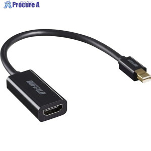 BUFFALO miniDisplayPort-HDMIϊA_v^ ubN BMDPHDBK 1 457-7767