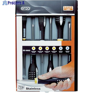 BAHCO �O���b�v�h���C�o�[ �G���S�X�e�����X�h���C�o�[ 6�{�Z�b�g BE-8020I�A8040I�� BE-9882I 1S ��792-8483