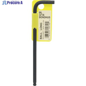 BONDHUS �{�[���|�C���g�EL-�����` �����O �v���K�[�h���H(����) 3/16�C���` BL3/16 1�{ ��810-7799