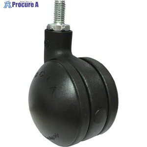 SAMSONG �f�U�C���o�փL���X�^�[�uBola�v�� �l�W ���� 50mm BOLA-T-50-BK 1�� ��828-0220