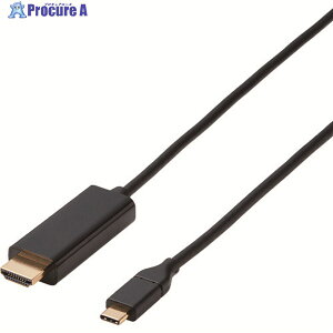 ELECOM USB Type-CpHDMIϊP[u CAC-CHDMI10BK 1{ 203-5929