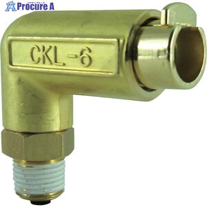 �`���_ �`���[�u�p�� �^�b�`�R�l�N�^�[�G���{�R�l�N�^�[H�^�C�v(����) �K���`���[�u�O�aD:6mm �ڑ����a:R1/8 CKL-6-01H 1�� ��327-0262