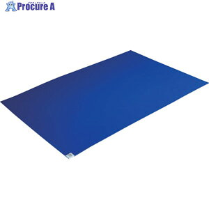 TRUSCO �ѓd�h�~�S���N���[���}�b�g 600×900MM �u���[ 1�V�[�g 30���� CMTB-6090-3B 1SHT ��356-4969