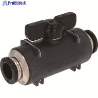 PISCO ボールバルブ 60シリーズ ユニオン BVU60-1010 1個 ▼360-1897
