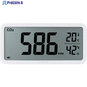 KING JIM �U��-�WCO2���j�^- �V�� CD100-W 1�� ��402-4050