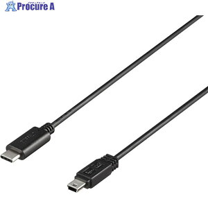 BUFFALO USB2.0�P�[�u�� C-miniB 0.5m �u���b�N BU2CMN05BK 1�� ��453-8155