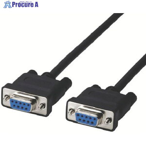 ELECOM �f�B�X�v���C�P�[�u�� EURoHS�w�ߏ��� RS-232C���o�[�X�P�[�u�� 3m C232R-ECO930 1�{ ��538-0227