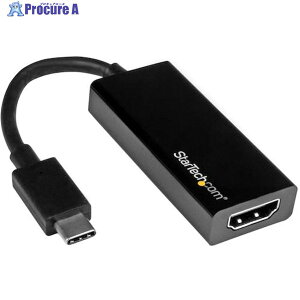 StarTech fBXvCA_v^[/USB-C - HDMI/4K30Hz/7cmP[u/ubN/rfI ϊ Ro[^[ CDP2HD 1 539-1246