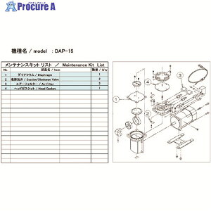 AobN ^|vpeiXLbh DAP-15p DAP-15 MAINTENANCEKIT 1 148-6873