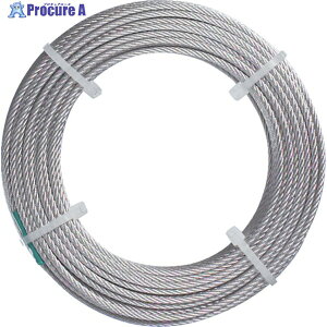 TRUSCO �X�e�����X���C�����[�v �i�C�����핢 ��2.0(2.5)X10m CWC-2S10 (2MMX10M �X���[�u�c�L) 1�� ��213-4781