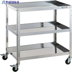 TRUSCO �X�e�����X���S�� �N���[�����r�b�g 75�ӃS���ԓS���� 750×500×H810 3�i CRB-873 1�� ��393-3491
