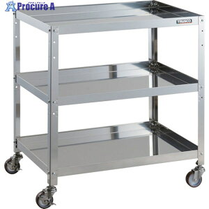 TRUSCO �X�e�����X���S�� �N���[�����r�b�g 75�ӃE���^����SUS���� 750×500×H810 3�i CRB-873SU 1�� ��393-3521