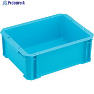TRUSCO DA型エコキャップ再生コンテナ 9L ライトブルー DA-9EC-LB 1個 ▼432-9686