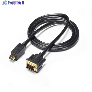 StarTech fBXvCϊP[u/DP - DVI/1.8m/1080p/pbVuϊ DP2DVI2MM6 1 493-1342
