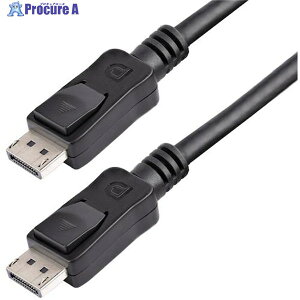 StarTech DisplayPort 1.2�P�[�u��/1m /4K60Hz /VESA�F��/�u���b�N DISPL1M 1�� ��493-1422