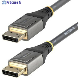 StarTech DisplayPort 1.4P[u/2m /8K60Hz /VESAF/O[ubN/ fBXvC|[g DP14VMM2M 1 538-0097