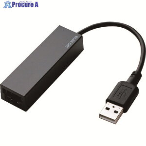 ELECOM USB2.0 LANA_v^[ Type-A ubN EDC-FUA2-B 1 114-2053
