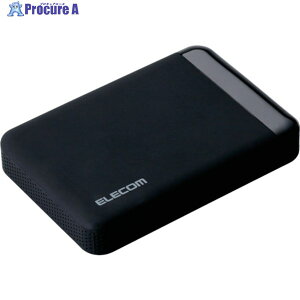 ELECOM USB3.0 |[^un[hfBXN n[hEFAÍ pX[hی 2TB e:DISK Safe Portable ELP-EEN020UBK 1 130-9795