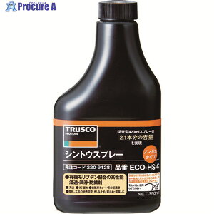 TRUSCO �y�ꎞ�󒍒�~�z���V���g�E�m���K�X�^�C�v �փ{�g�� 350ml ECO-HS-C 1�{ ��220-9128