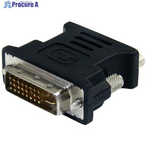 StarTech �f�B�X�v���C�A�_�v�^�[/DVI-I - VGA/�I�X�E���X/�u���b�N DVIVGAMFBK 1�� ��492-8255