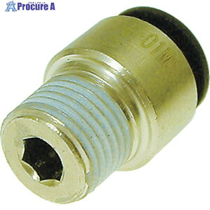 �`���_ �`���[�u�p�� �t�@�C�u�Z�p���t���C���R�l�N�^�[ 6mm�ER1/8 F6-01MS 1�� ��158-4901