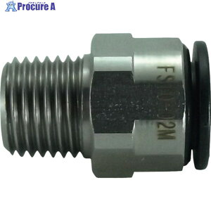 �`���_ �t�@�C�uSUS���C���R�l�N�^ 10mm�ER1/4 FS10-02M (SUS303�V���[�Y) 1�� ��222-9340