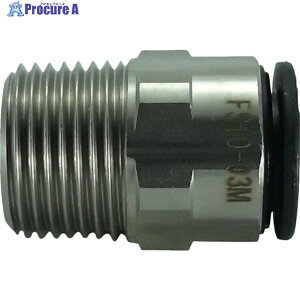 �`���_ �t�@�C�uSUS���C���R�l�N�^ 10mm�ER3/8 FS10-03M (SUS303�V���[�Y) 1�� ��222-9358