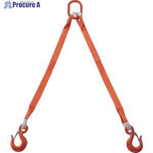TRUSCO 2�{�݃x���g�X�����O�Z�b�g 35mm��X1m �݂�p�x60°���׏d1.72t(�ő�g�p�׏d2t) G35-2P10 1S ��258-0334