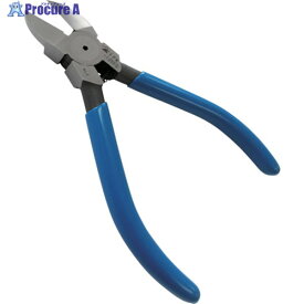 フジ矢 プラスチックニッパ(ストレート刃・バネ付)125mm FPN-125FS 1丁 ▼344-4864