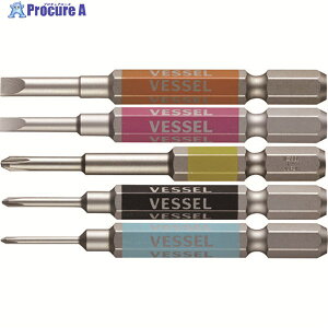 VESSEL ���ʃr�b�g 5�{�g(�Г� �A�\�[�g) No.GS5P-03 GS5P-03 1�p�b�N ��102-6691