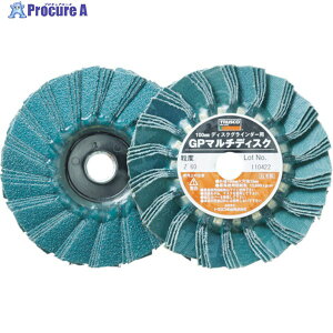 TRUSCO GP�}���`�f�B�X�N �W���R�j�A ��100 (5����) 60# GP100MZ #60(�W���R�j�A) (5�R�C��) 1�� ��115-0944